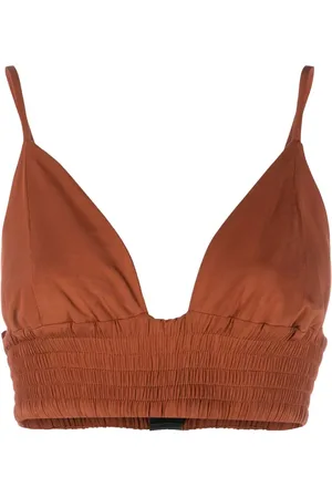 FEDERICA TOSI Cropped-Top mit Dreiecksform