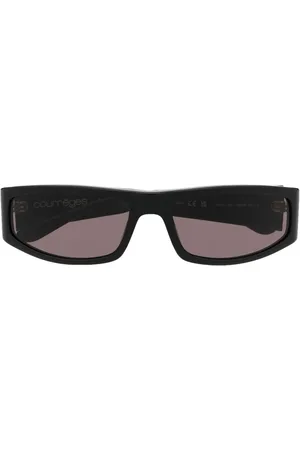 Courrèges Sonnenbrille mit Logo-Print