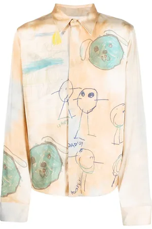 OFF-WHITE Hemd mit grafischem Print
