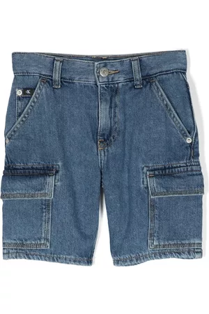 Calvin Klein Shorts - Jeans-Shorts mit Cargo-Taschen