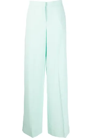 Pinko High-Waist-Hose mit weitem Bein