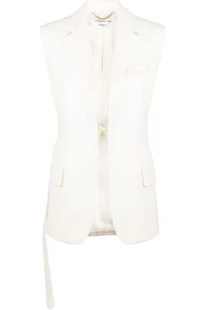 Victoria Beckham Zweifarbige Weste