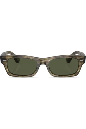 Oliver Peoples Davri Sonnenbrille mit eckigem Gestell