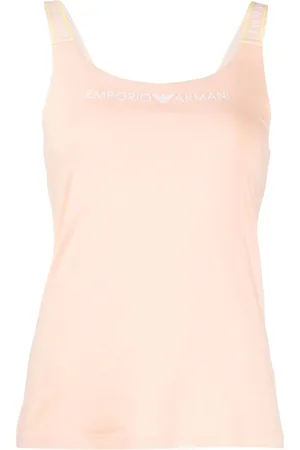 Emporio Armani Tanktop mit Logo-Print