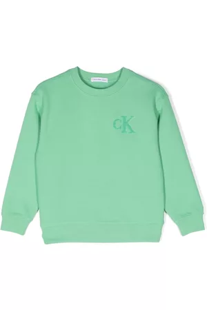 Calvin Klein Sweatshirts - Sweatshirt mit Logo-Stickerei