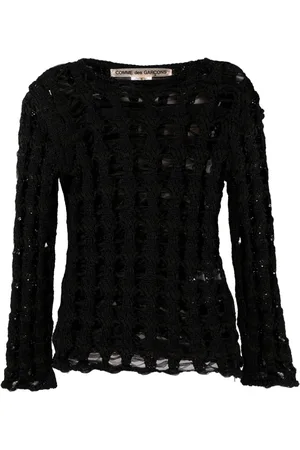 Comme des Garçons Pullover mit Lochstrickmuster