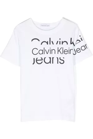 Calvin Klein Jungen Shirts - T-Shirt mit Logo-Print