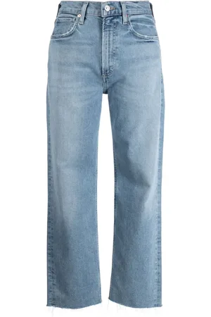 Citizens of Humanity Hoch geschnittene Cropped-Jeans