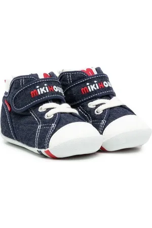 Miki House Sneakers mit Logo-Stickerei