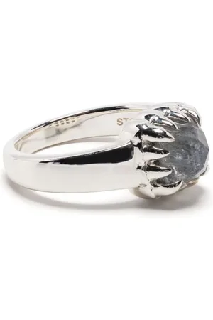 Stolen Girlfriends Club Baby Clawn Ring mit Mondstein