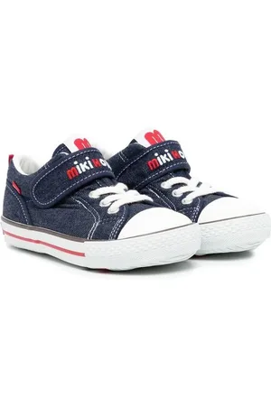 Miki House Sneakers mit Logo-Stickerei