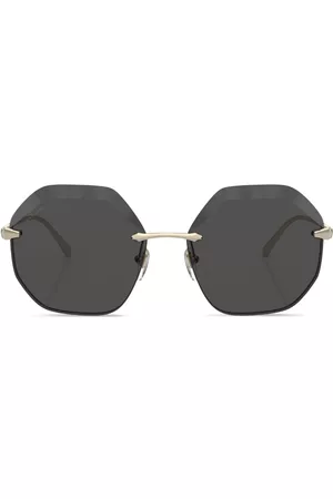 Bvlgari Damen Sonnenbrillen - Sonnenbrille mit geometrischem Gestell
