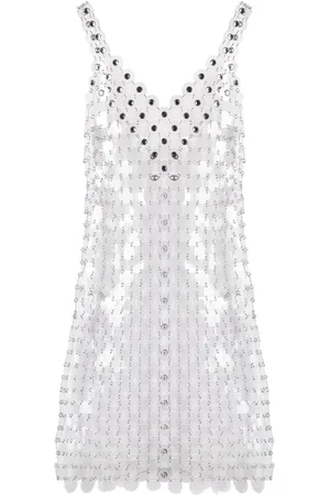 Paco rabanne Transparentes Minikleid