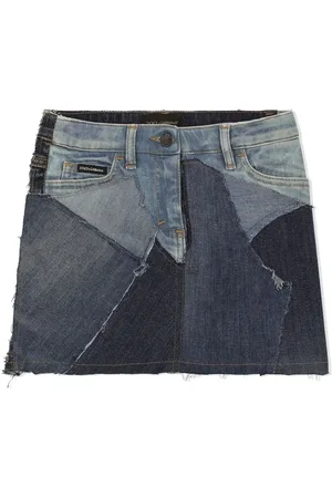Dolce & Gabbana Minirock im Distressed-Look