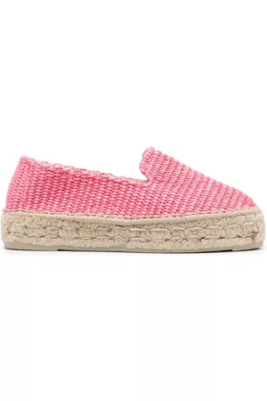 MANEBI Damen Schuhe mit dicker Sohle - Espadrilles mit dicker Sohle