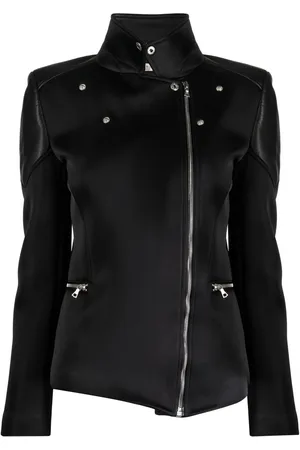 ROMEO HUNTE Lederjacke mit Reißverschluss