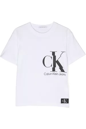 Calvin Klein Jungen Shirts - T-Shirt mit Logo-Print