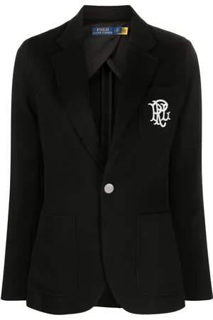 Ralph Lauren Blazer mit Logo-Stickerei