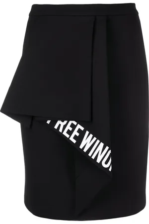 OFF-WHITE Rock mit Slogan-Print