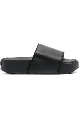 Y-3 Pantoletten aus Leder