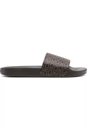 Calvin Klein Damen Clogs & Pantoletten - Pantoletten mit Logo