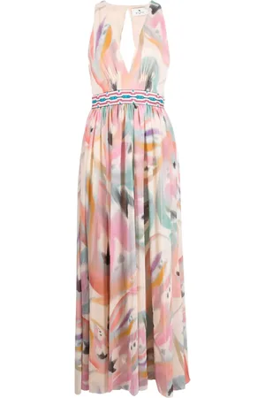 Etro Kleid mit abstraktem Print