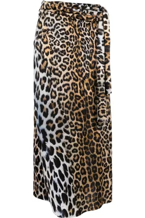 Faliero Sarti Damen Schals - Schal mit Leoparden-Print