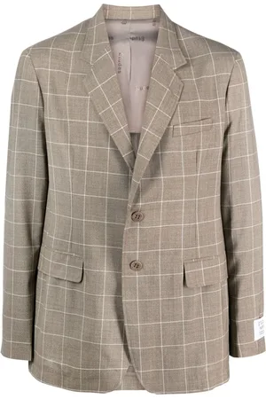 Etudes Sakko mit Windowpane-Karo