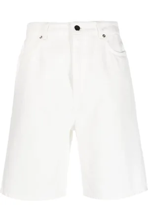 Loulou de Saison Jeans-Shorts mit geradem Bein