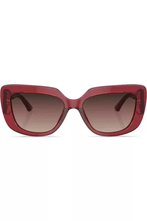 Bvlgari Damen Sonnenbrillen - Eckige Sonnenbrille mit Logo-Schild