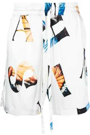 Nahmias Shorts aus Seide mit Print
