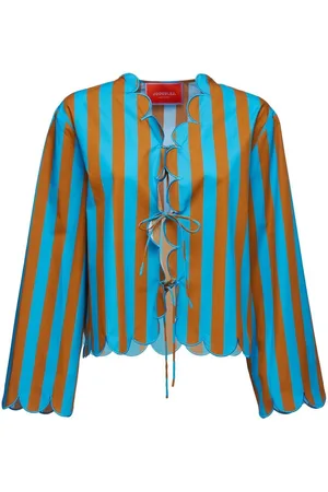 La DoubleJ Jacke mit Längsstreifen