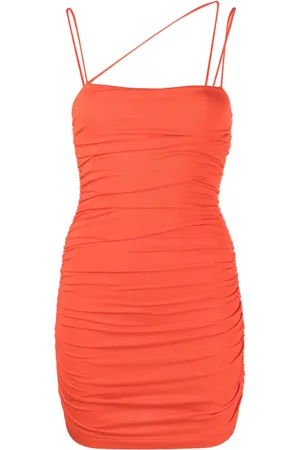 Lama Jouni Midikleid mit Spaghettiträgern