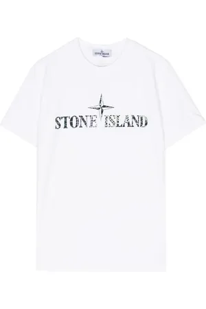 Stone Island T-Shirt mit Kompass-Motiv