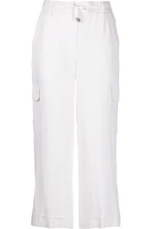 PESERICO SIGN Cropped-Hose mit hohem Bund