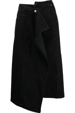 GOEN.J Asymmetrischer Jeansrock