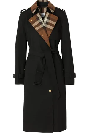 Burberry Trenchcoat mit Karomuster