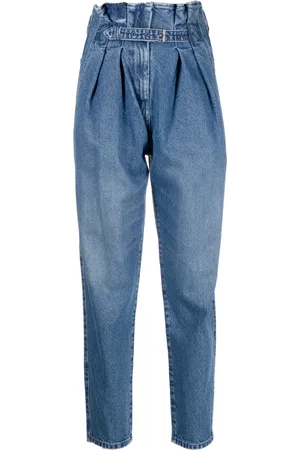 IRO Damen High Waisted Jeans - Jeans mit Gürtel
