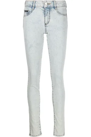 Philipp Plein Skinny-Jeans mit hohem Bund