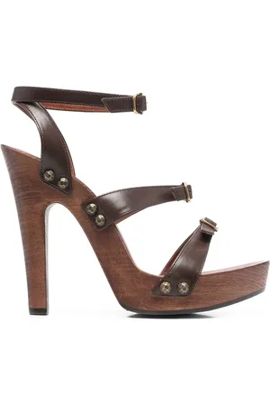 Saint Laurent Joan 100 Plateau-Sandalen
