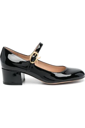 Gianvito Rossi Mary Ribbon Mary Janes 45mm