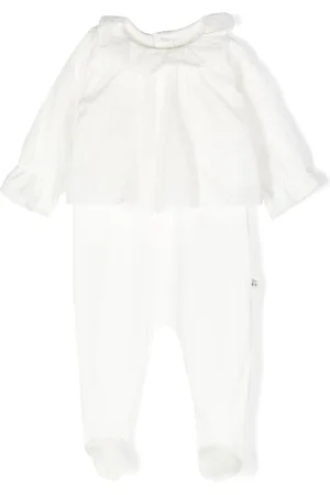 BONPOINT Pyjama mit Rüschenkragen