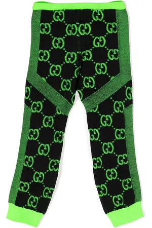 Gucci Gestrickte Hose aus GG Supreme