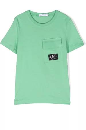 Calvin Klein Shirts - T-Shirt mit Klappentasche