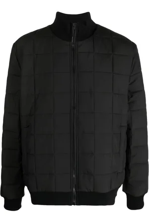 Rains Gesteppte Jacke mit Stehkragen