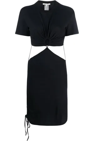 Nensi Dojaka T-Shirtkleid mit Cut-Outs