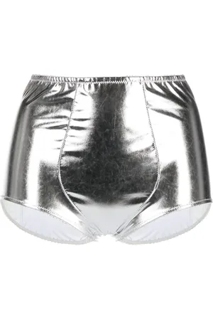 Dolce & Gabbana Metallic-Slip mit Stretch