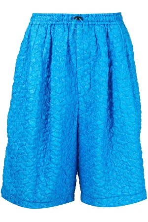 TOGA VIRILIS Strukturierte Shorts mit Kordelzug