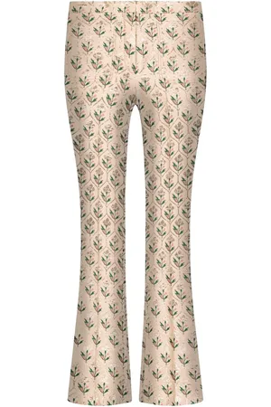 Giambattista Valli Cropped-Hose aus Blumen-Jacquard