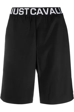Roberto Cavalli Shorts mit Logo-Print